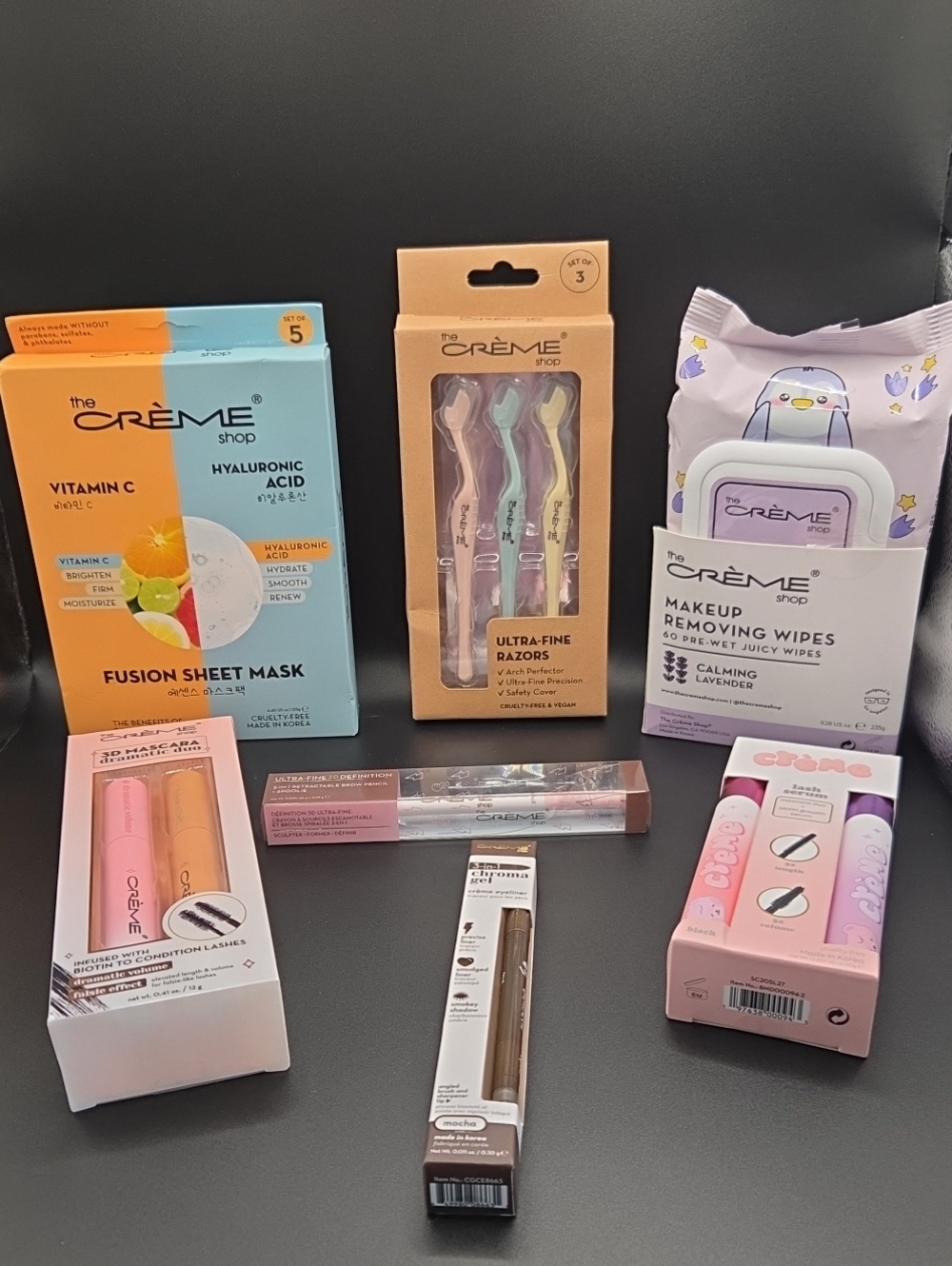 New The Creme Shop Beauty Bundle Face & Eyes